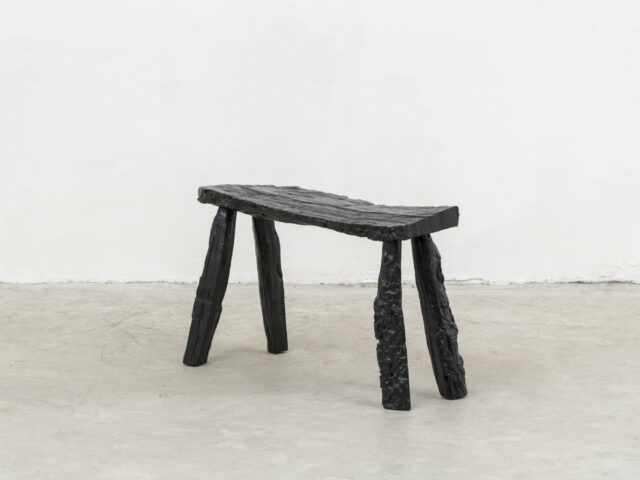 “Scagnet” black locust stool for Fuocovoodoo