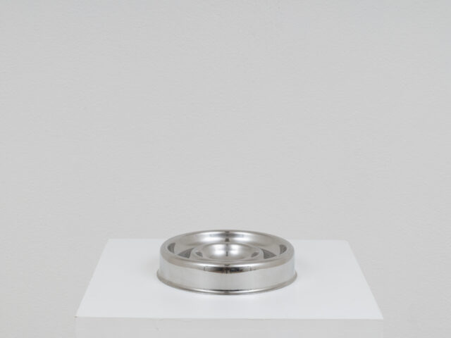 “Guadalupa” steel ashtray for Danese Milano