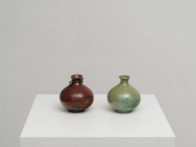 Pair of “Monza 30” vases for S.C.I. Laveno