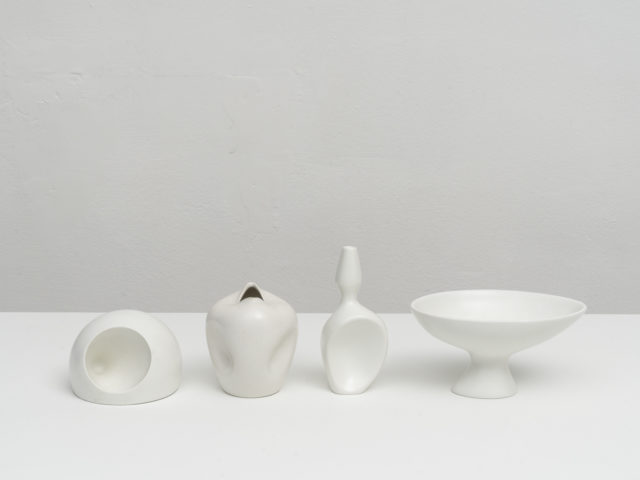 Set of 4 Vasiforma and Vasi Antropomorfi ceramics for Ceramiche Pozzi