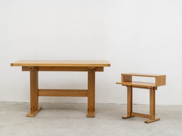 “Campiglia” desk and side table for Schiffini