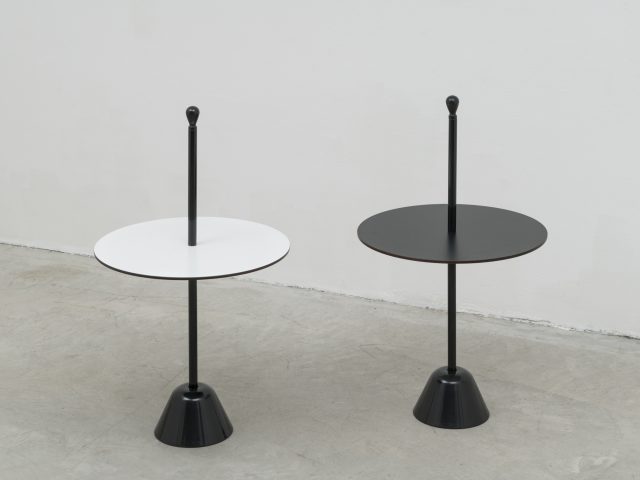 Pair of “Servomuto” side tables for Zanotta