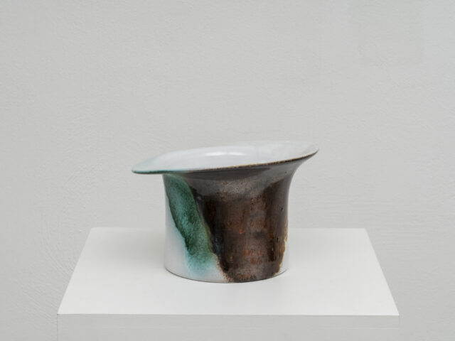 Postmodern ceramic vase