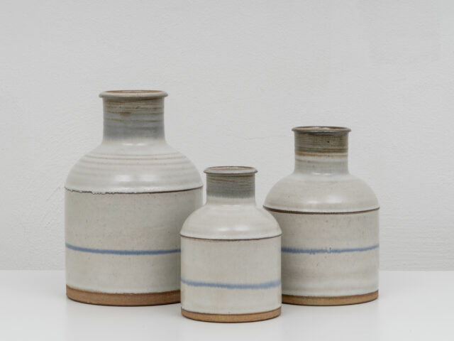 Set of 3 vases for Ceramica Arcore
