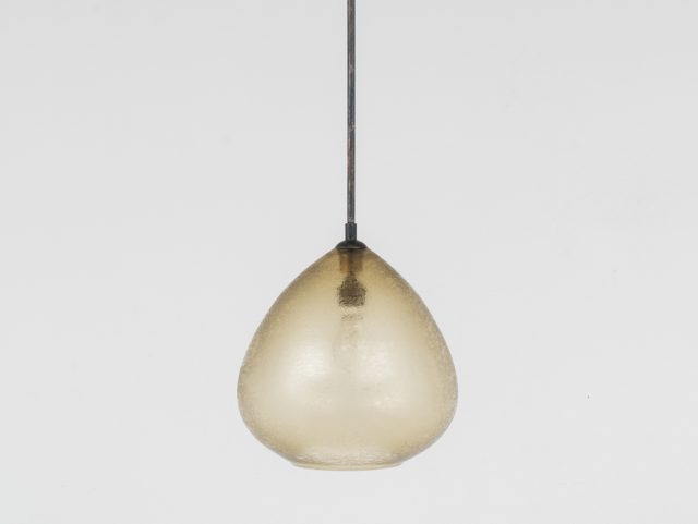 Pair of “Corroso” pendant lamps
