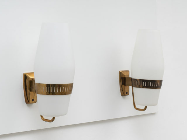 Pair of mod. 2078 wall sconces