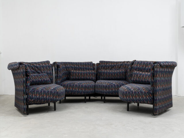 4 combinable “Sampan” armchairs for Cassina