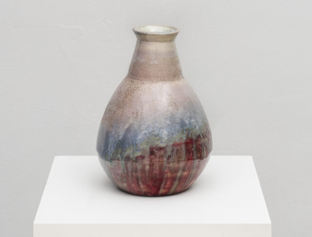 Brutalist ceramic vase