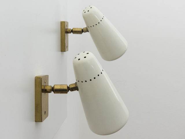 Set of 2 directable wall sconces