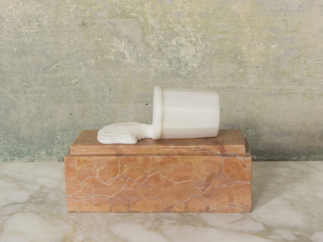 “The Error” unique marble sculpture
