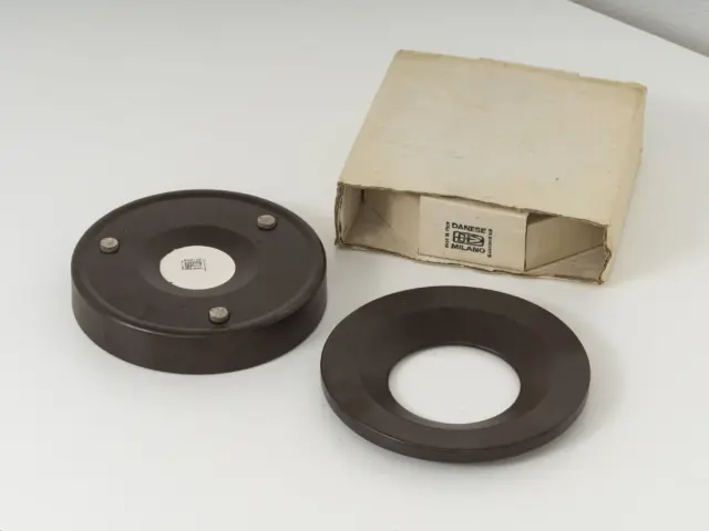 angelo mangiarotti barbados danese — underside with maker's label and original packaging 