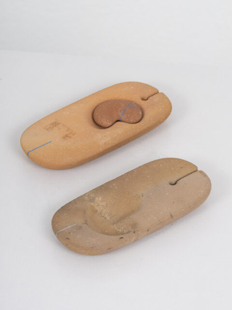 candido fior terracotta bivalve sculpture 1